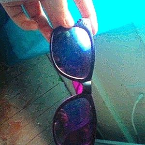 Purple sunglasses